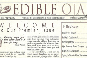 15th Anniversary - Edible Ojai Premier Issue