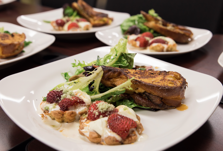 The crowd favorite featured Team Mint Jelly & the Mutton Chops' take on the Croque Monsieur.