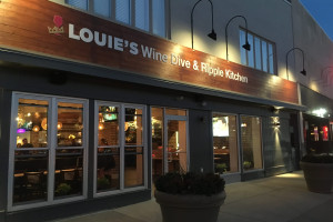The exterior of Louie's Wine Dive & Ripple Kitchen on the corner of College and Broad Ripple Avenue. The exterior of Louie's Wine Dive & Ripple Kitchen on the corner of College and Broad Ripple Avenue.