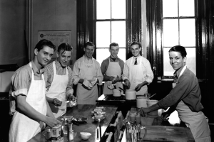 Boys Cooking Class at Gerstmeyer School. Photography credit Martin Collection