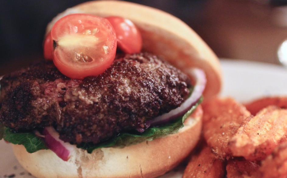 Nook Burger with Sweet Potato Fries | $16 
