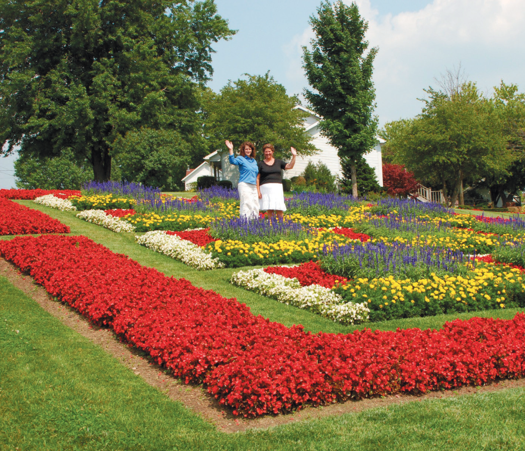Quilt Garden at Das Essenhaus