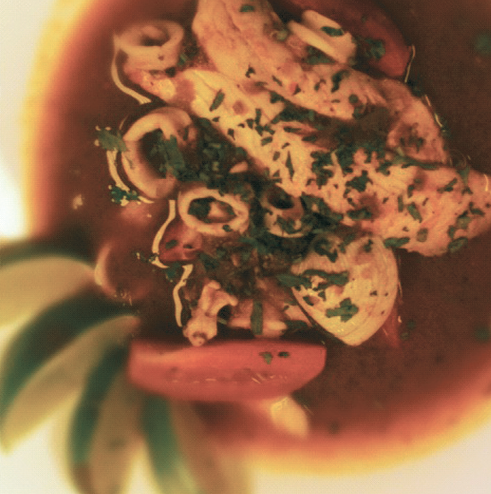 Parihuela at Mama Irma - Caption>Parihuela (a seafood soup). Photo courtesy of Mama Irma.”  /></p><h3><strong>Tortas Guicho Dominguez y el Cubanito</strong></h3><p>Bring your heartiest appetite to this bright, cheerful Mexican eatery. The stuffed sandwiches on soft round bread rolls are gigantic, all served with tomato, jalapeño and avocado (ask for co-owner Laura Zarco’s salsa if you  like it hot and spicy). The so-called celebrity tortas go by famous aliases. Try the popular Shakira, piled high with breaded steak, Mexican sausage and mozzarella cheese.</p><p><img decoding=