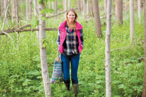 Farmer and forager Summer Cooper searches central Indiana for wild edibles. Farmer and forager Summer Cooper