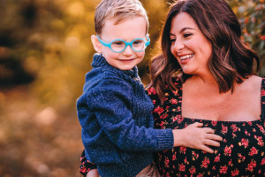 Elizabeth Friedland and her son. photography: Lissa Smith Photography LLC Elizabeth Friedland and her son.