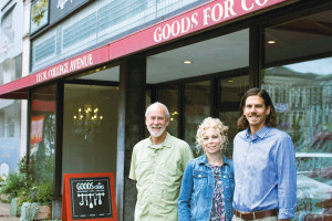 from left: Owners George Huntington